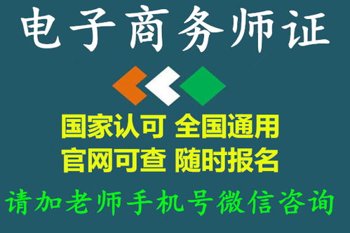 电子商务师电商专业